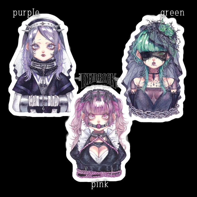 拘束 Inferiority Girls STICKER