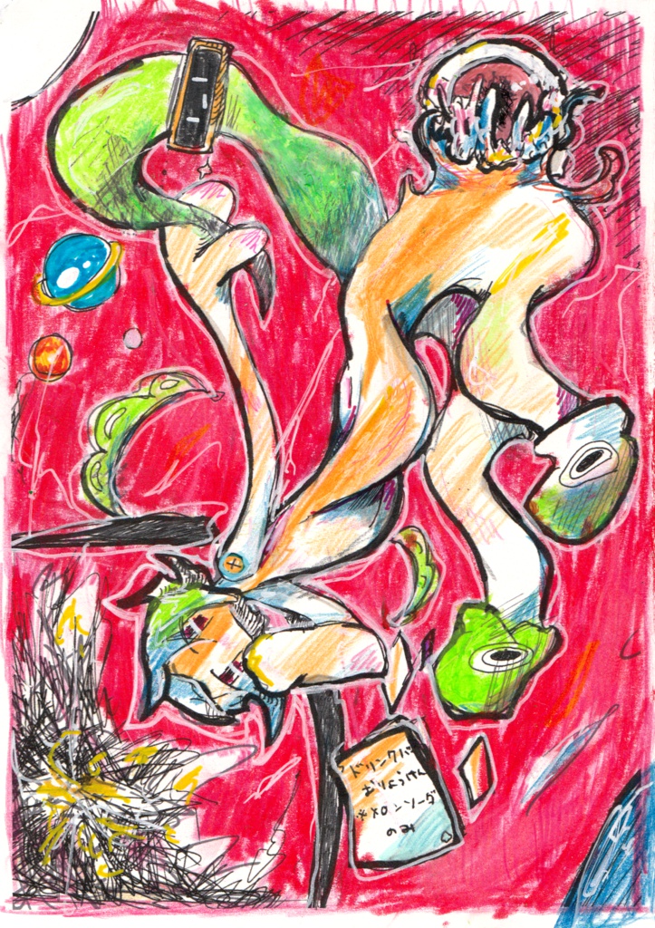 【原画】赤いメロンソーダ