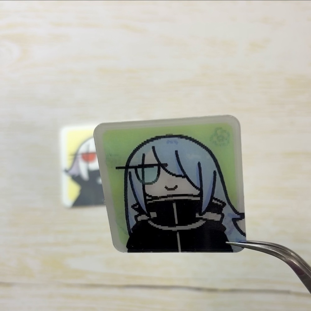 レンチキュラーステッカーセット