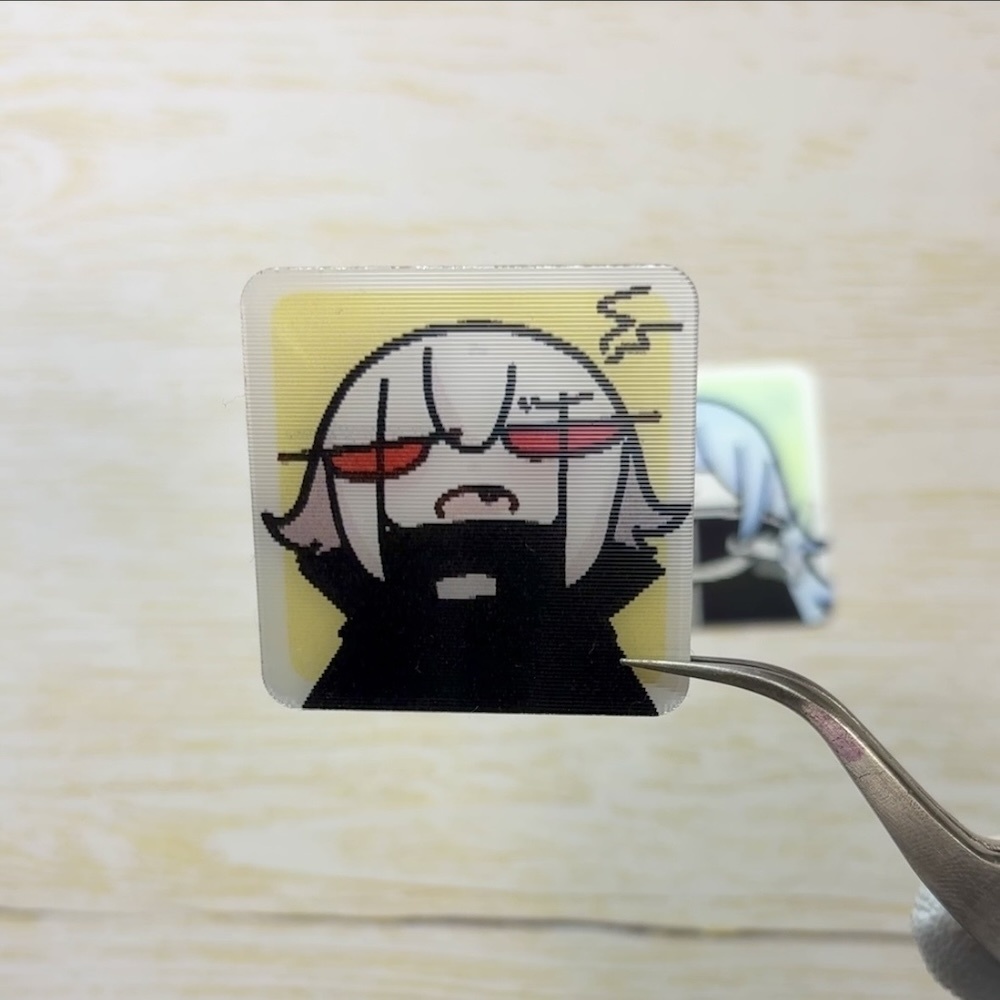 レンチキュラーステッカーセット