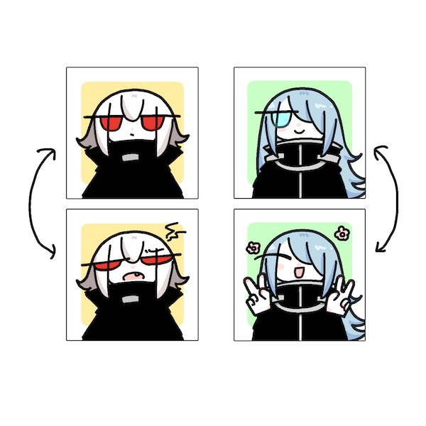 レンチキュラーステッカーセット