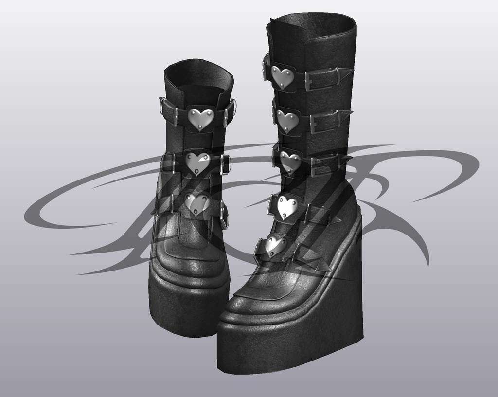 heart boots