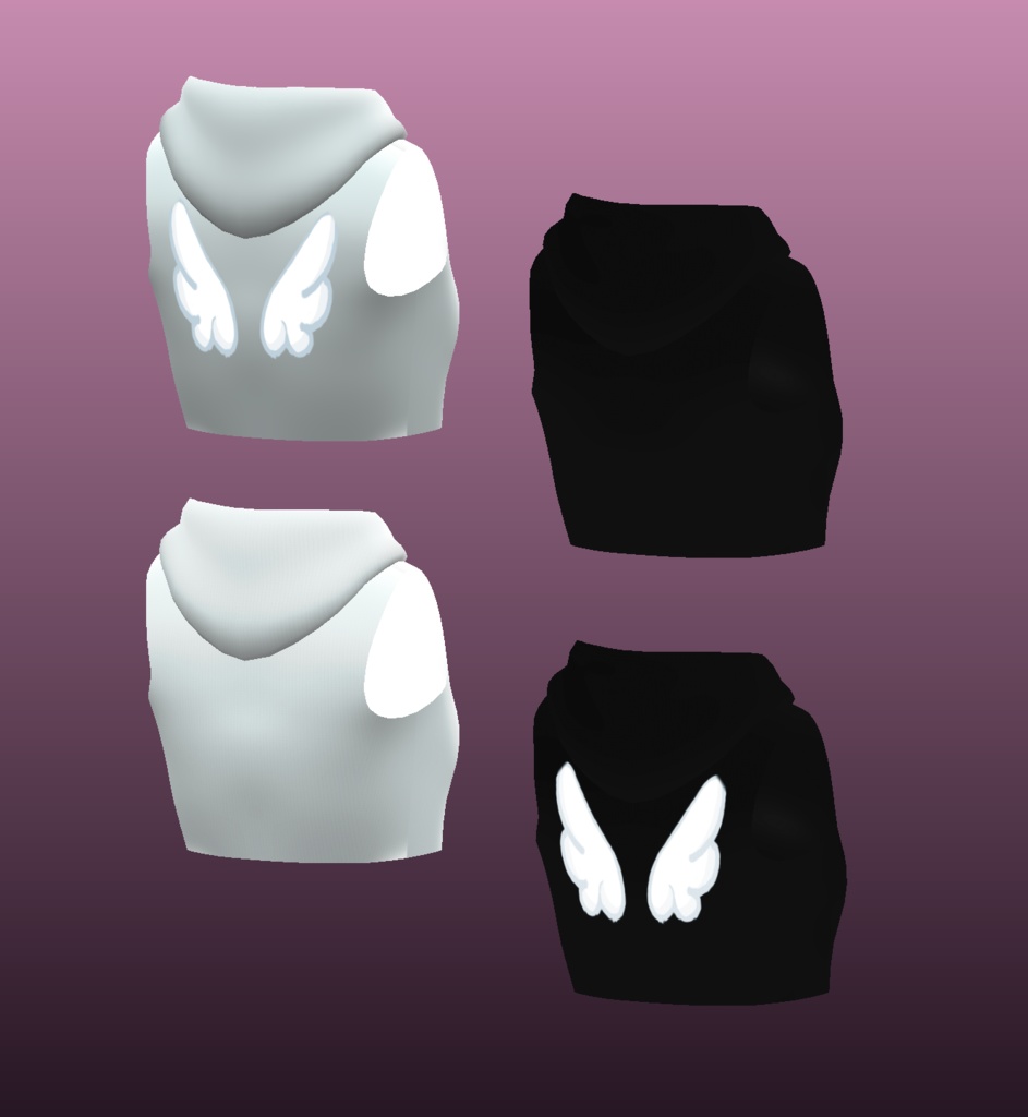 crop hoodie / sweater - COMMERCIAL USE