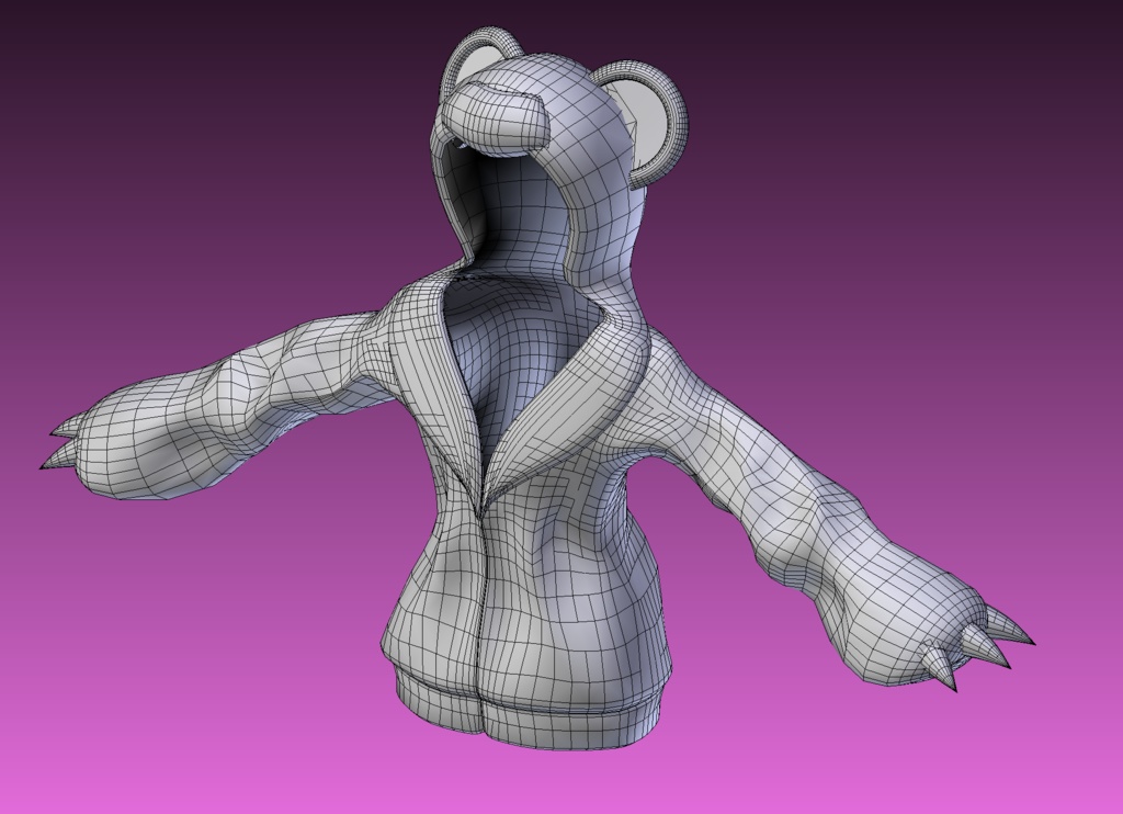 bear hoodie - COMMERCIAL USE