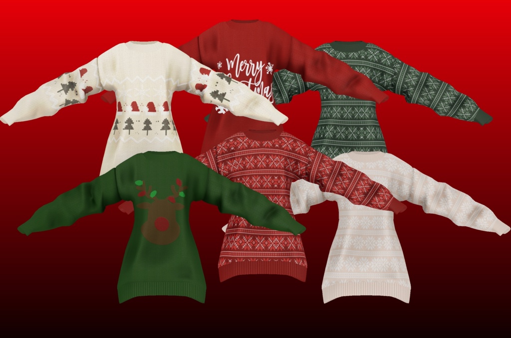 xmas sweater - COMMERCIAL USE