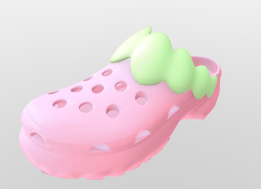 strawberry crocs - COMMERCIAL USE