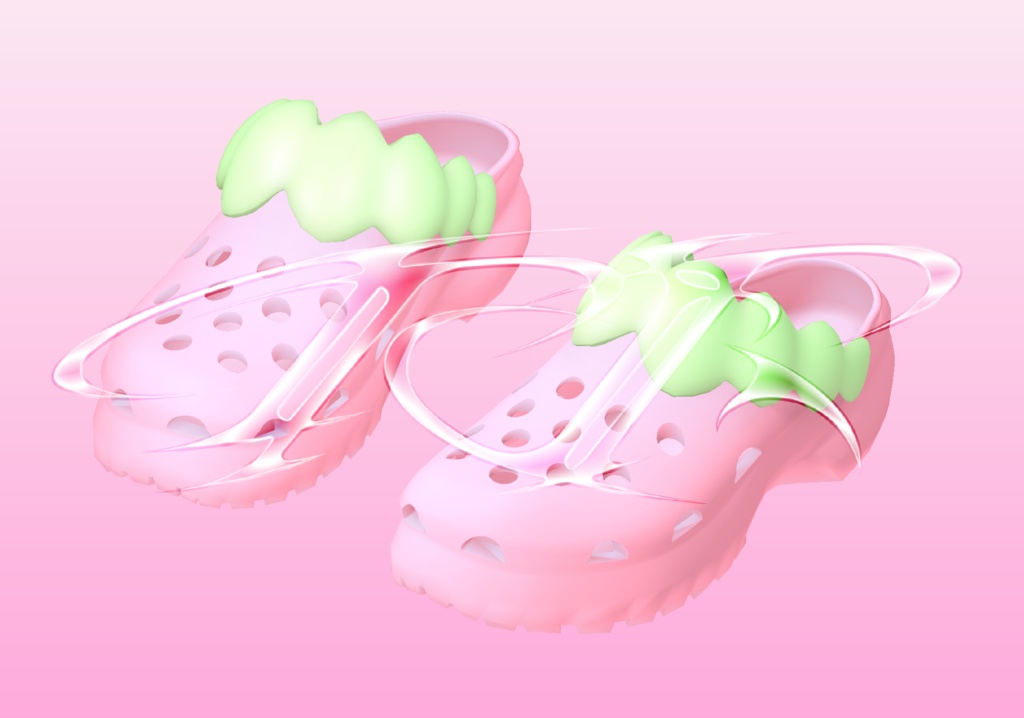 strawberry crocs - COMMERCIAL USE