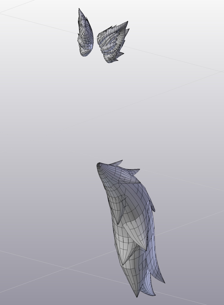 Forlorn Ears + Tail - COMMERCIAL USE