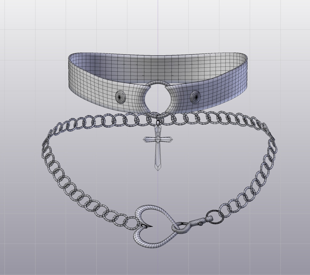 pained necklace set - COMMERCIAL USE