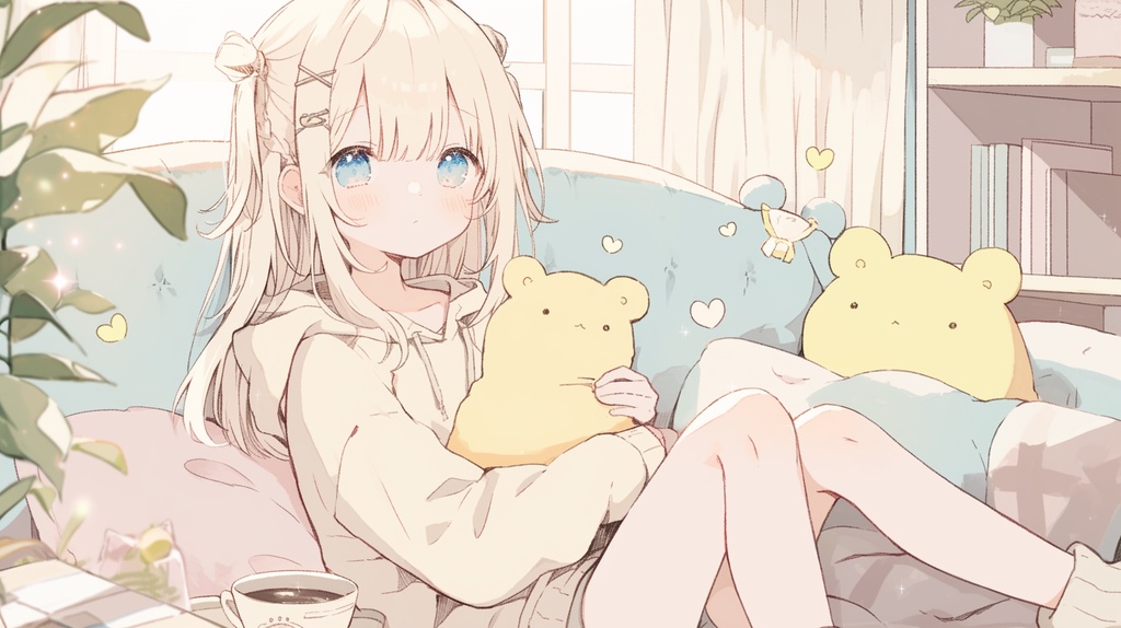 【フリーBGM】くつろぎたいの【かわいい/まったり/作業用/配信用】