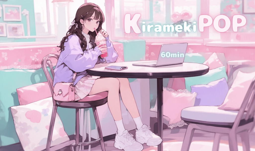 【フリーBGM】Kirameki POP【KPOP風/かわいい/おしゃれ/ガーリー】