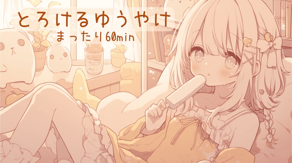 【フリーBGM】とろけるゆうやけ【Chill Pop/かわいい/Lo-fi/まったり/癒し】