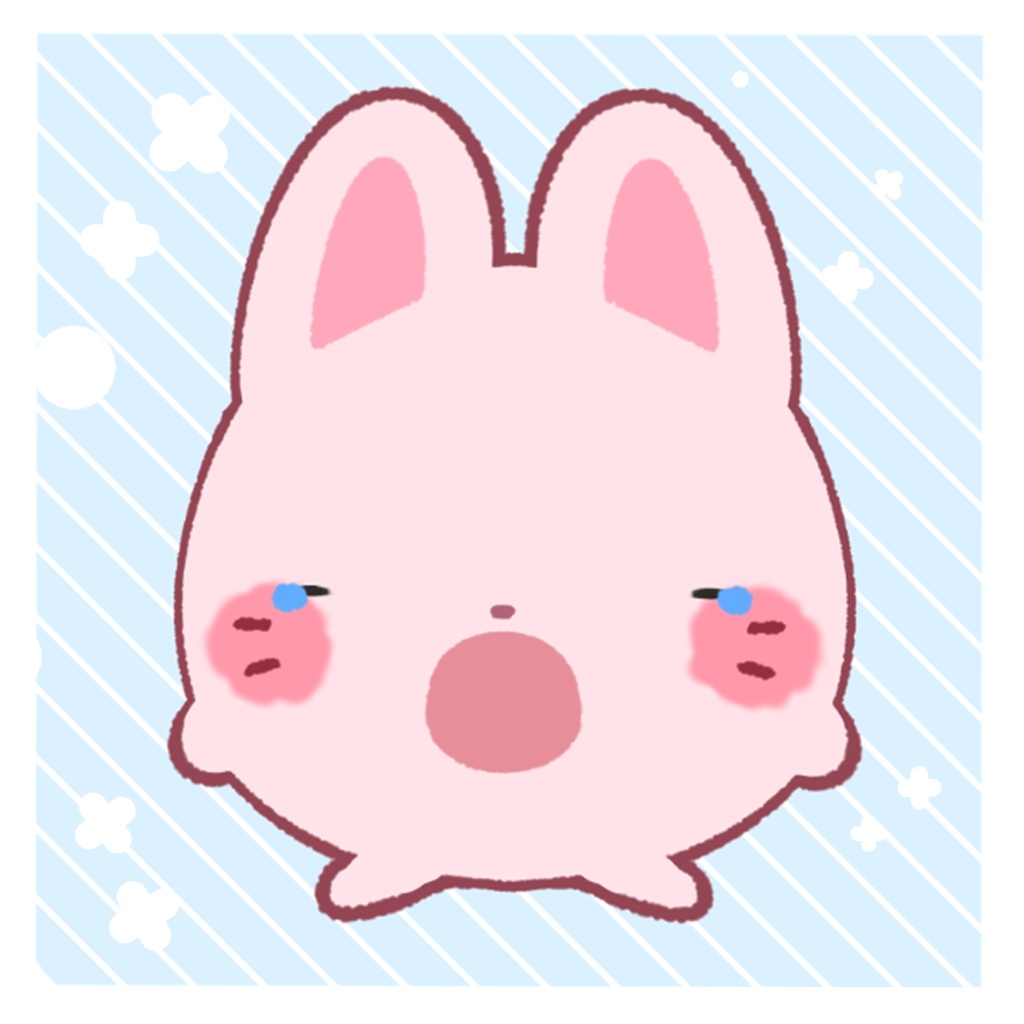 🐾 (๑ゝڡ◕๑) 5color 共用 うさぎ live2D 🐾