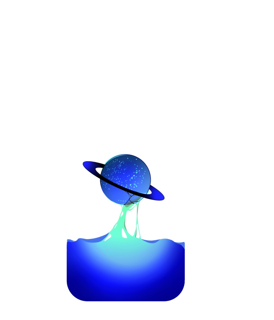 土星スマホケース