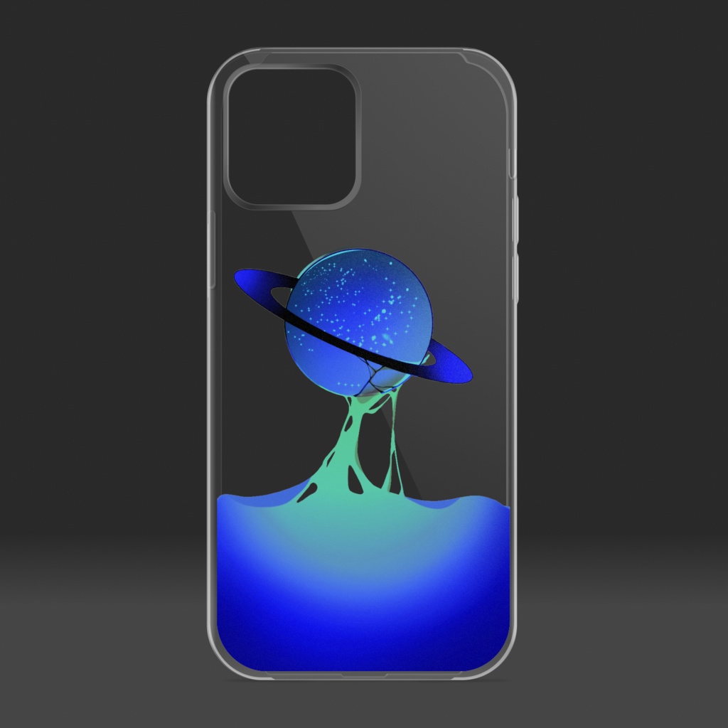 土星スマホケース