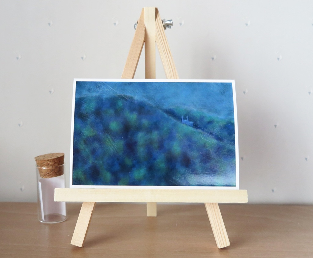 ポストカード「山の向こうには何がある？_№2」