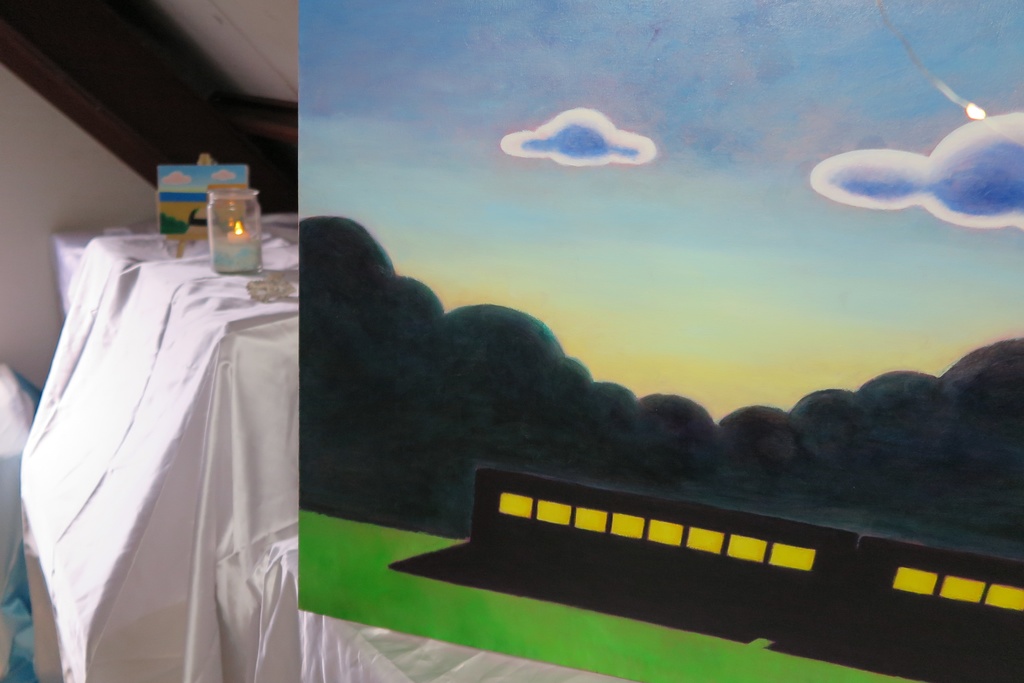 「旅するシリーズ -夕暮れ前-」