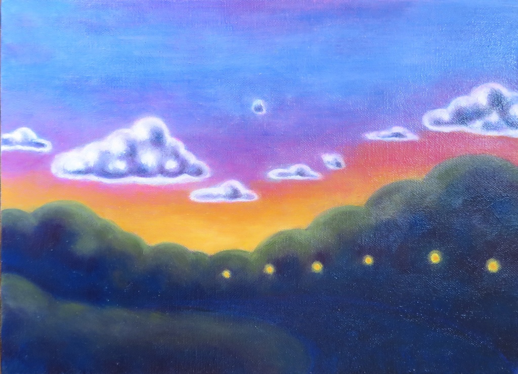 【原画】「旅するシリーズ -夏の思い出-」