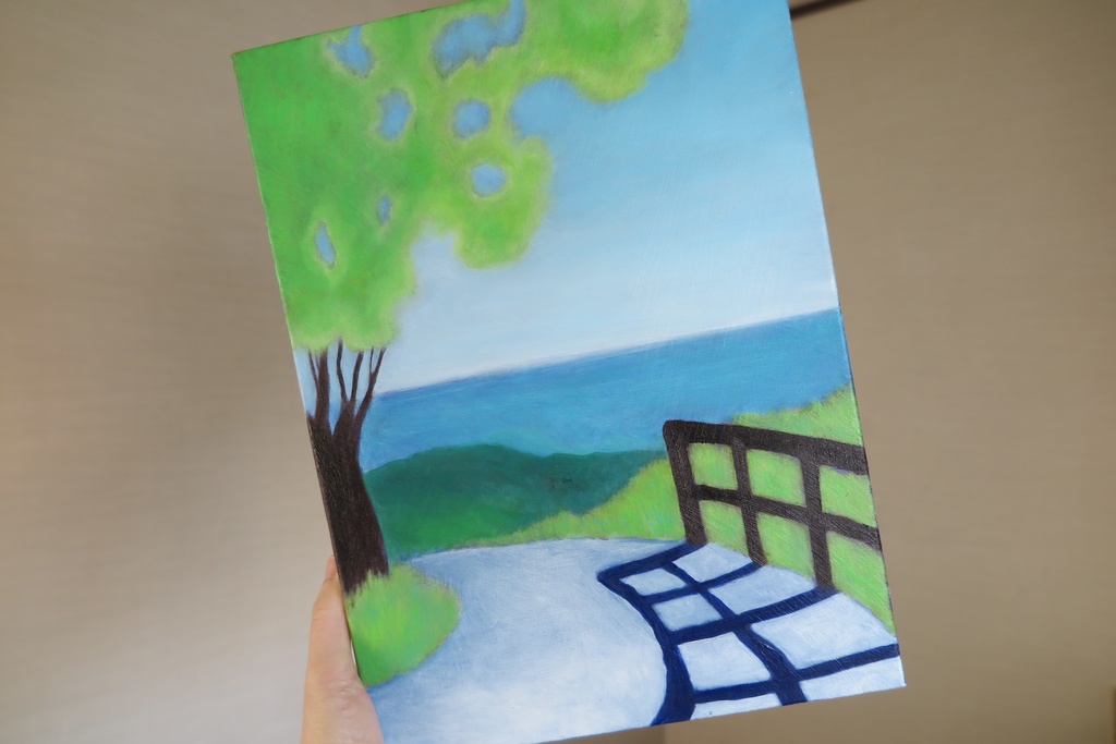 「旅するシリーズ -高台より-」