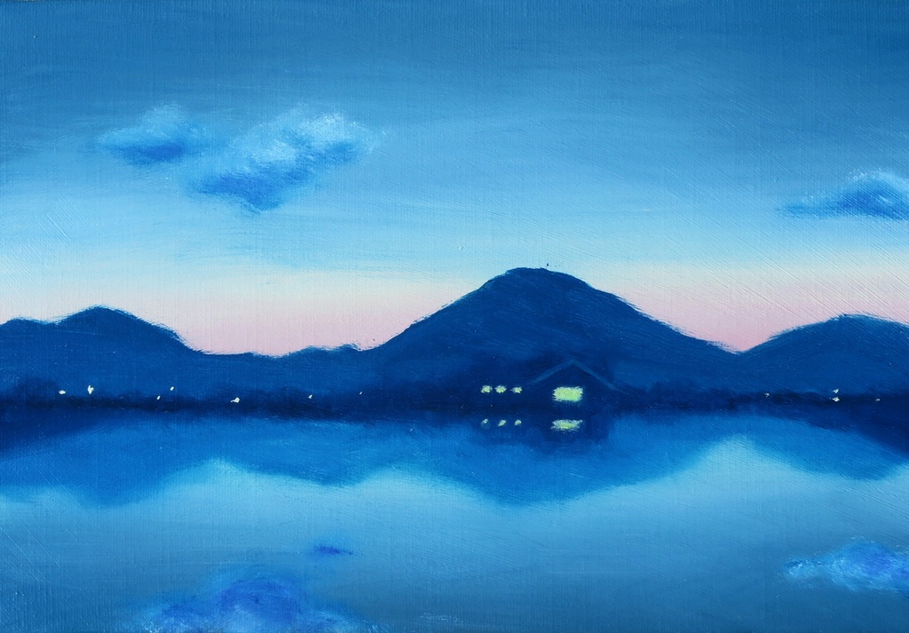 「瞬きで変わる色」
