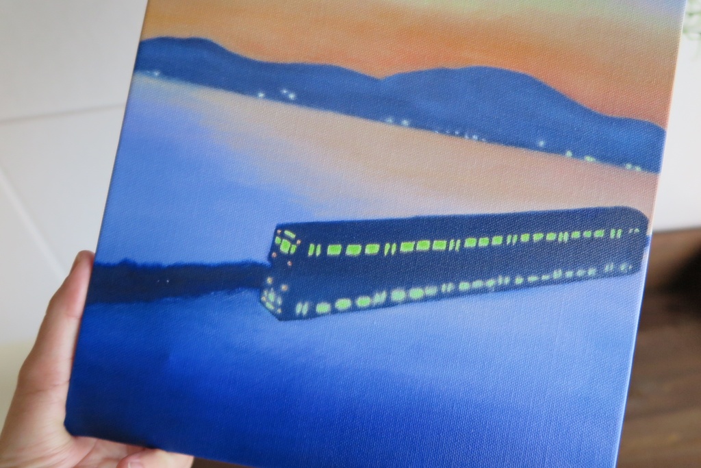 キャンバスプリント「帳を駆ける」