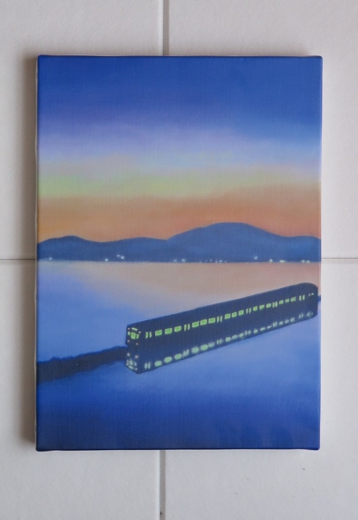 キャンバスプリント「帳を駆ける」