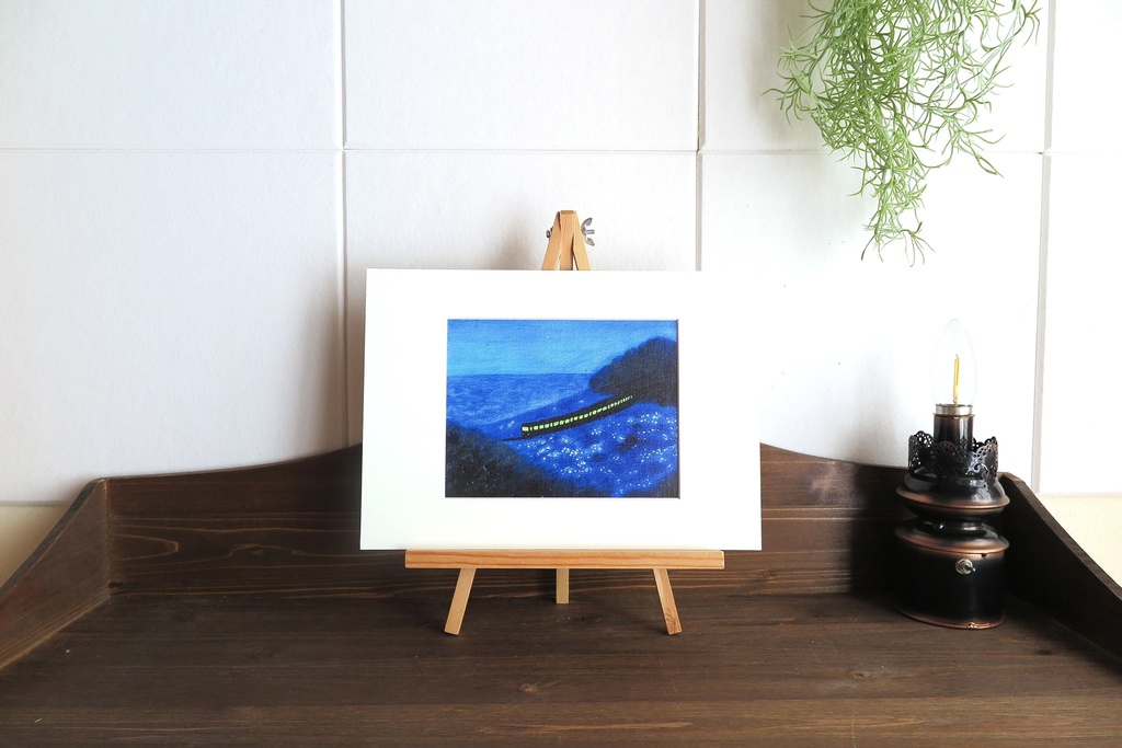 キャンバスプリント「銀河を渡る」