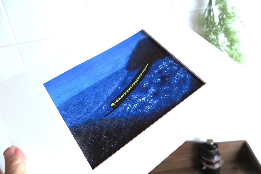 キャンバスプリント「銀河を渡る」