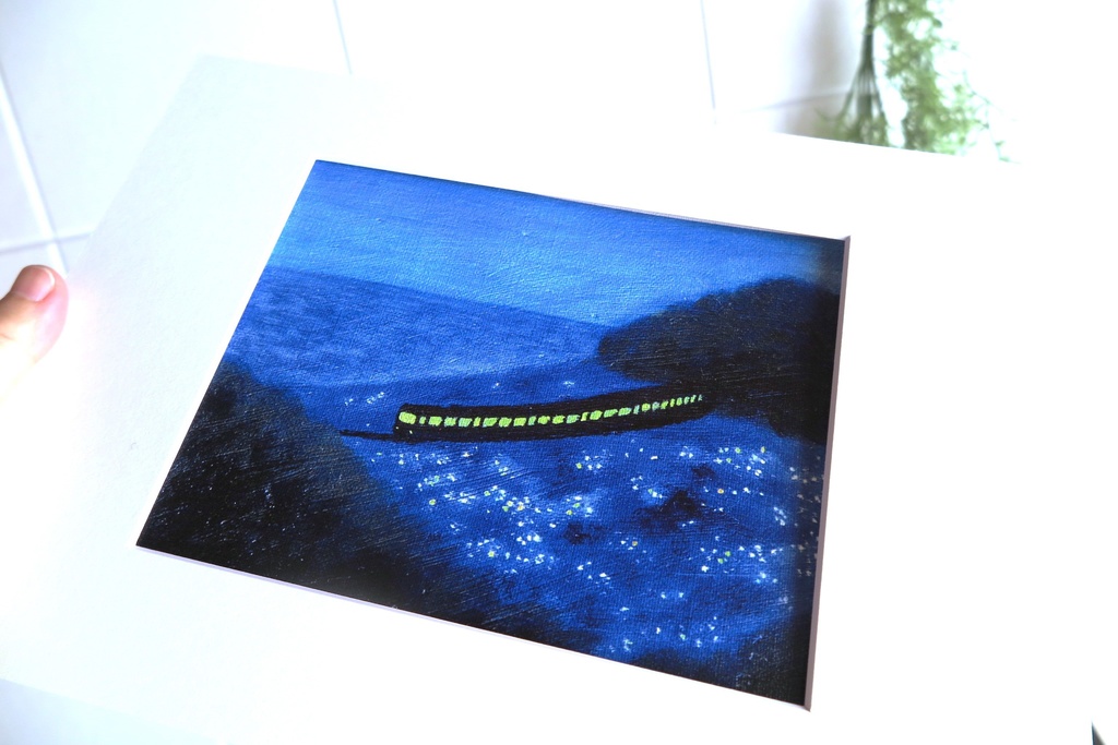 キャンバスプリント「銀河を渡る」