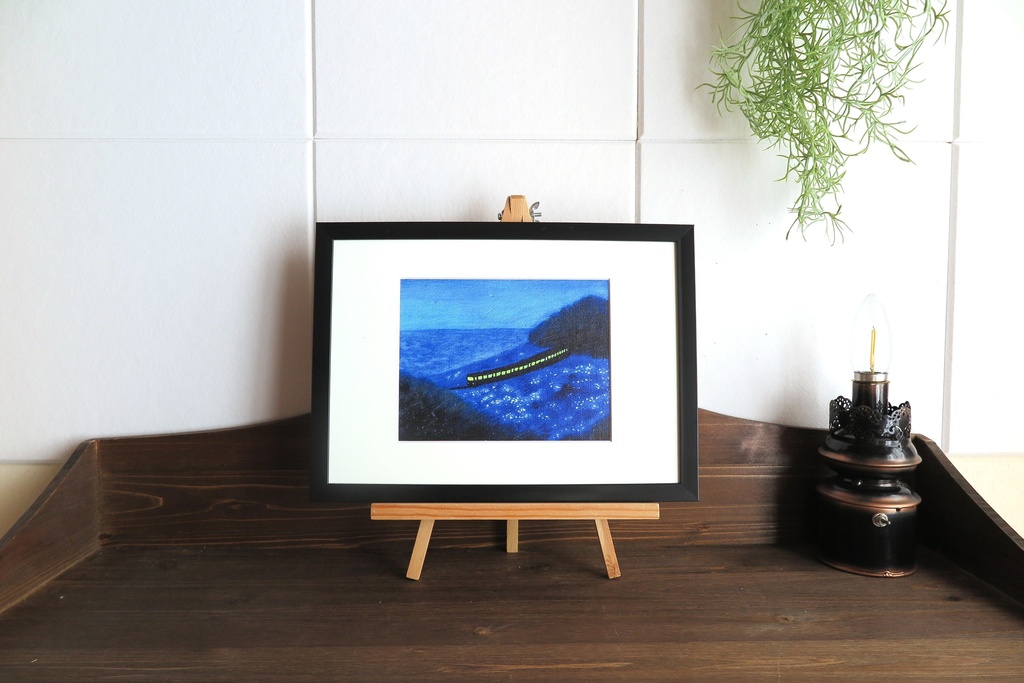 キャンバスプリント「銀河を渡る」