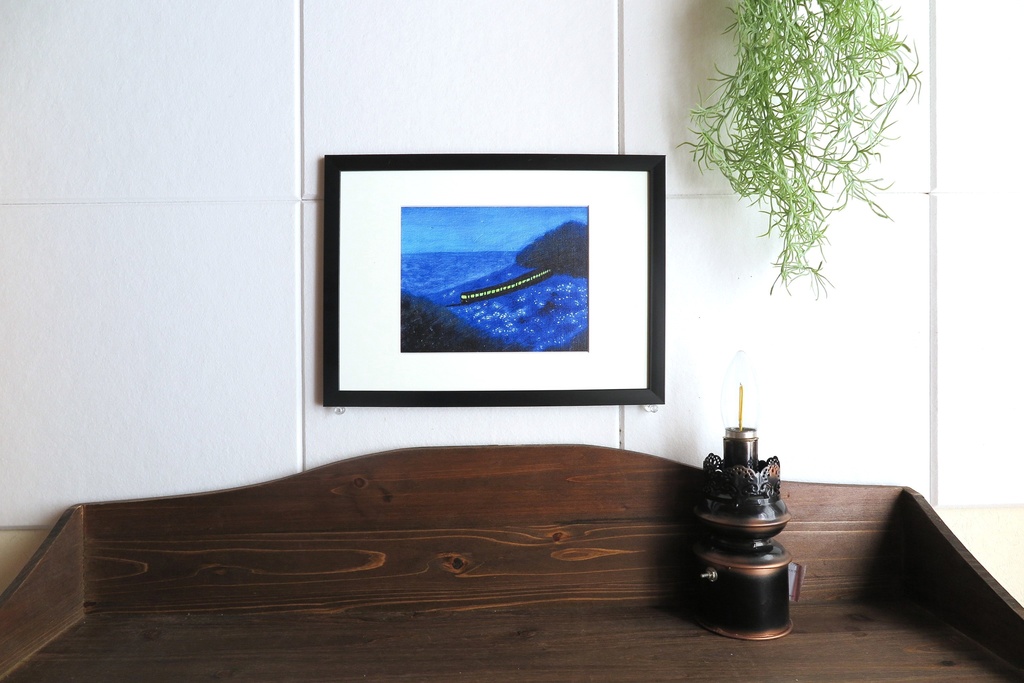 キャンバスプリント「銀河を渡る」