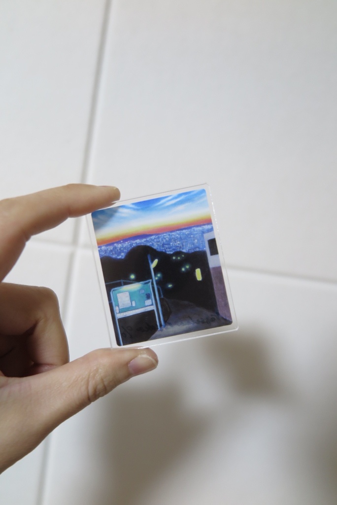 アクリルバッジ