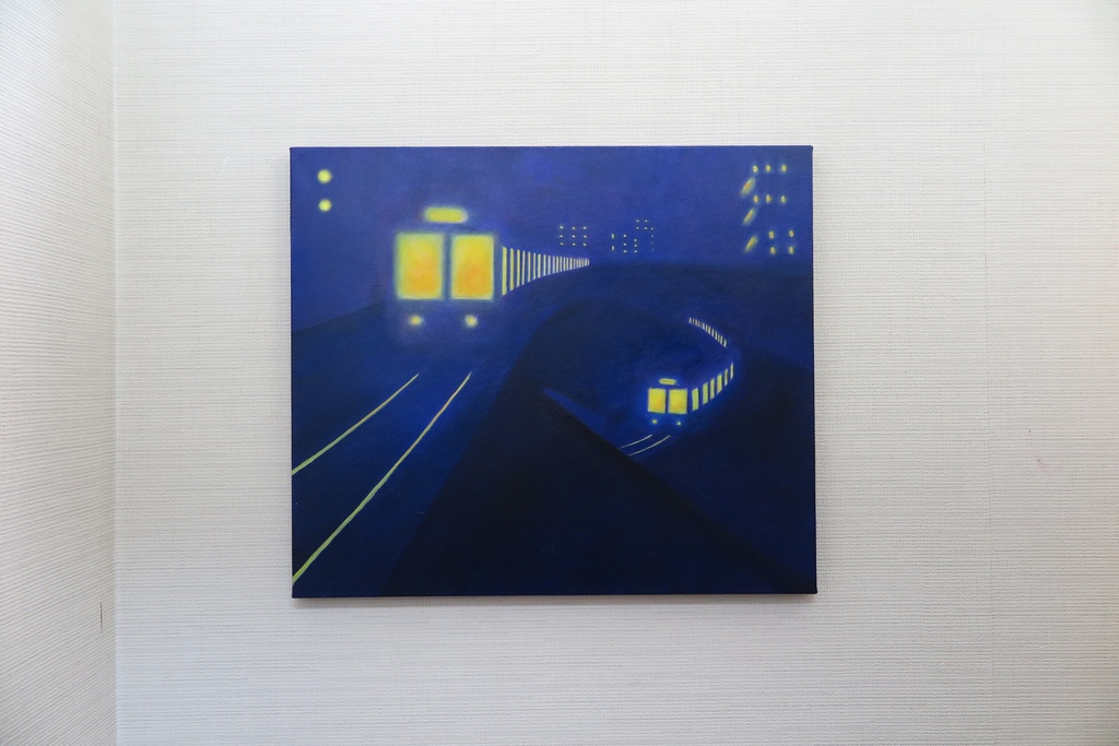 原画「分水嶺にて」
