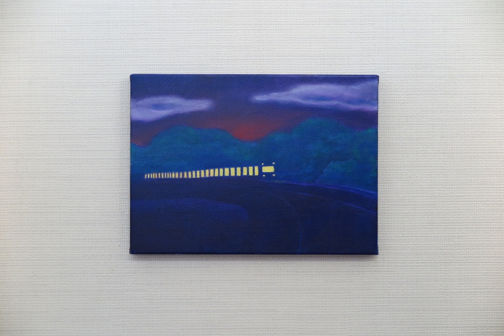 原画「闇夜に浮かぶ」