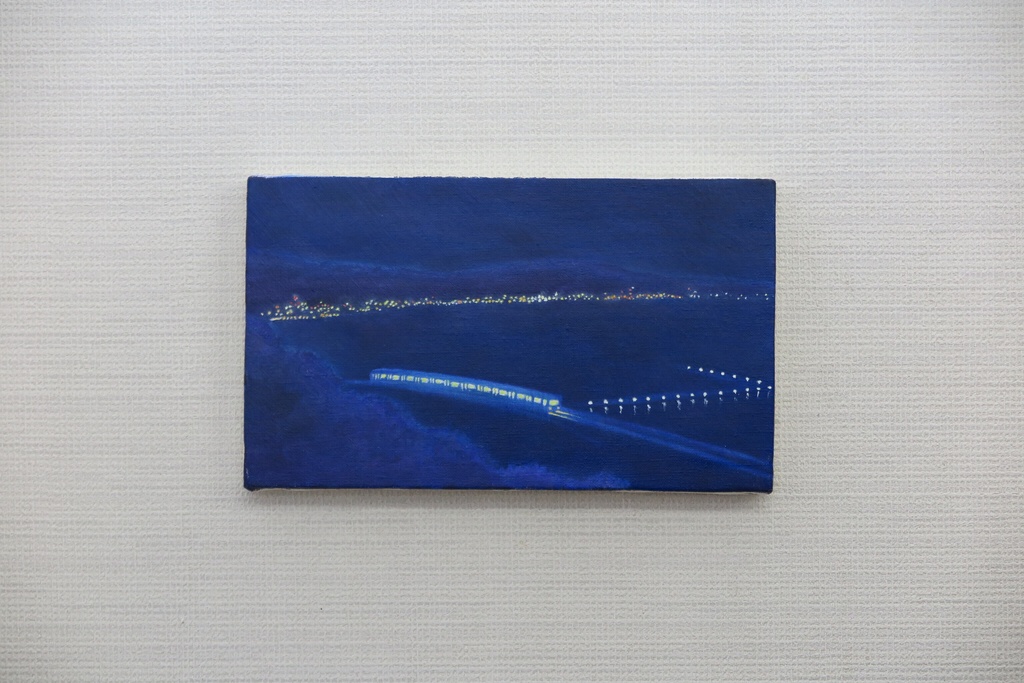 原画「海岸線を駆ける」