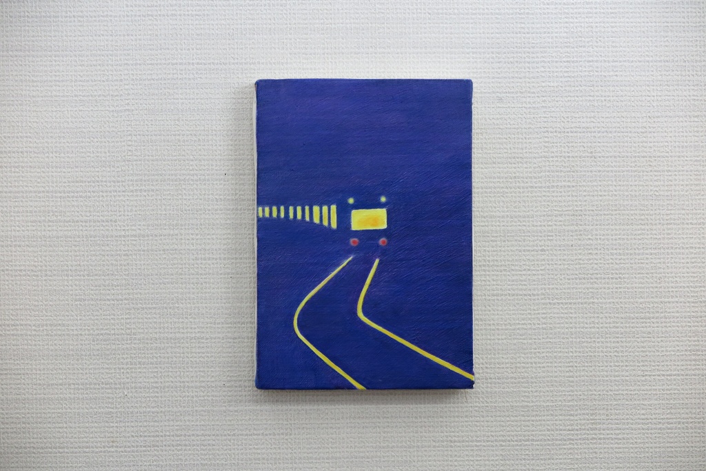 原画「夜を分かつ」