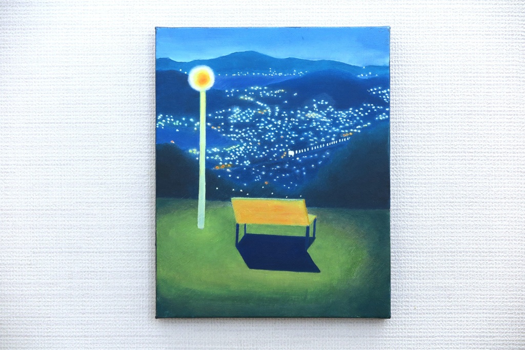 【原画】高台より