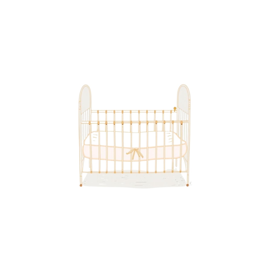 ベビーグッズ 線画クリップアート PNG素材(背景透過)