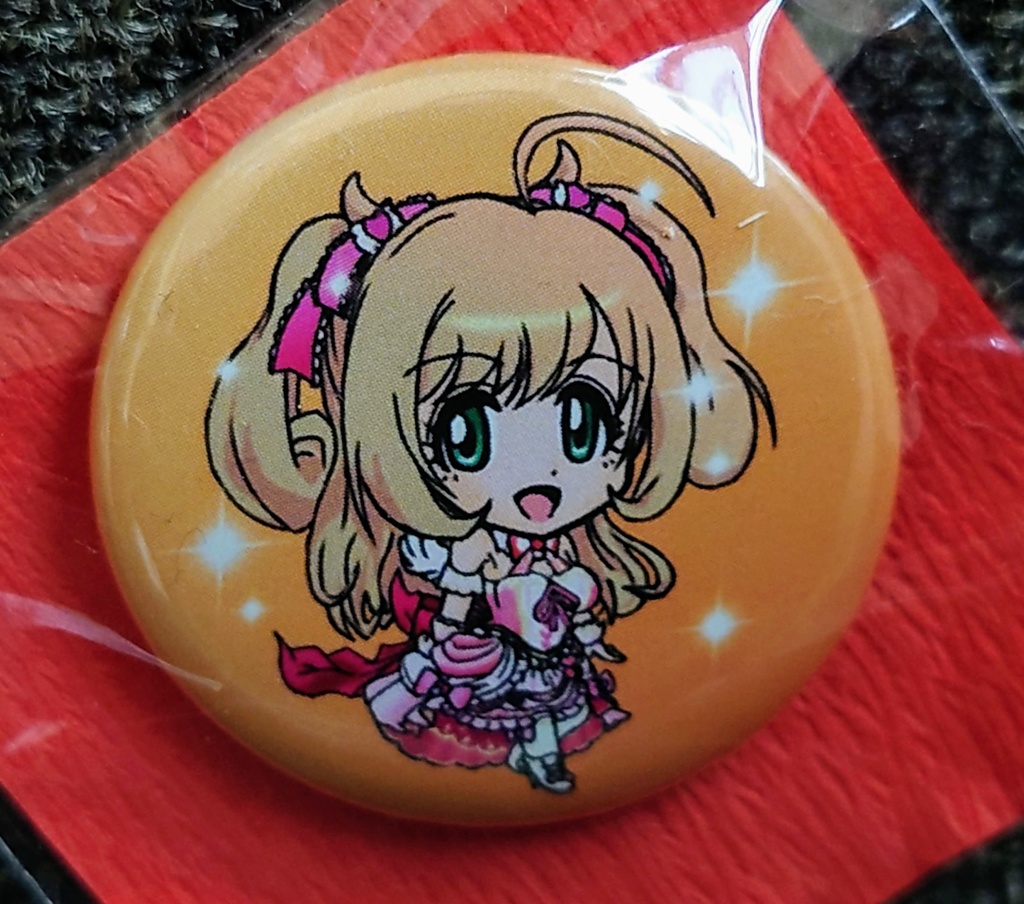 シンデレラガールズ　佐藤心　缶バッジ