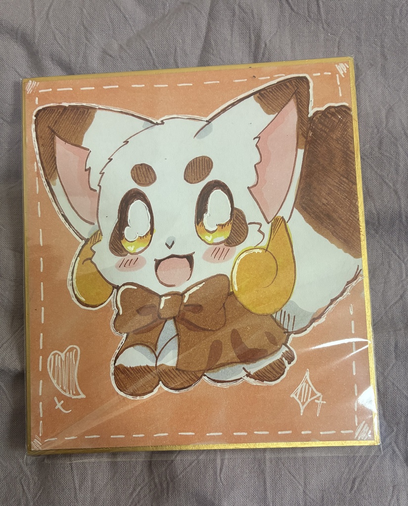 トートの色紙