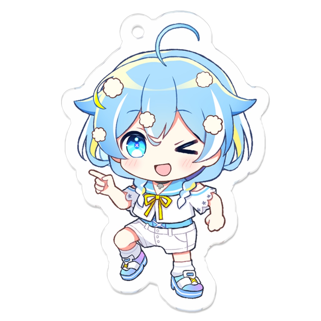 【升由るむ】2023夏服アクキー