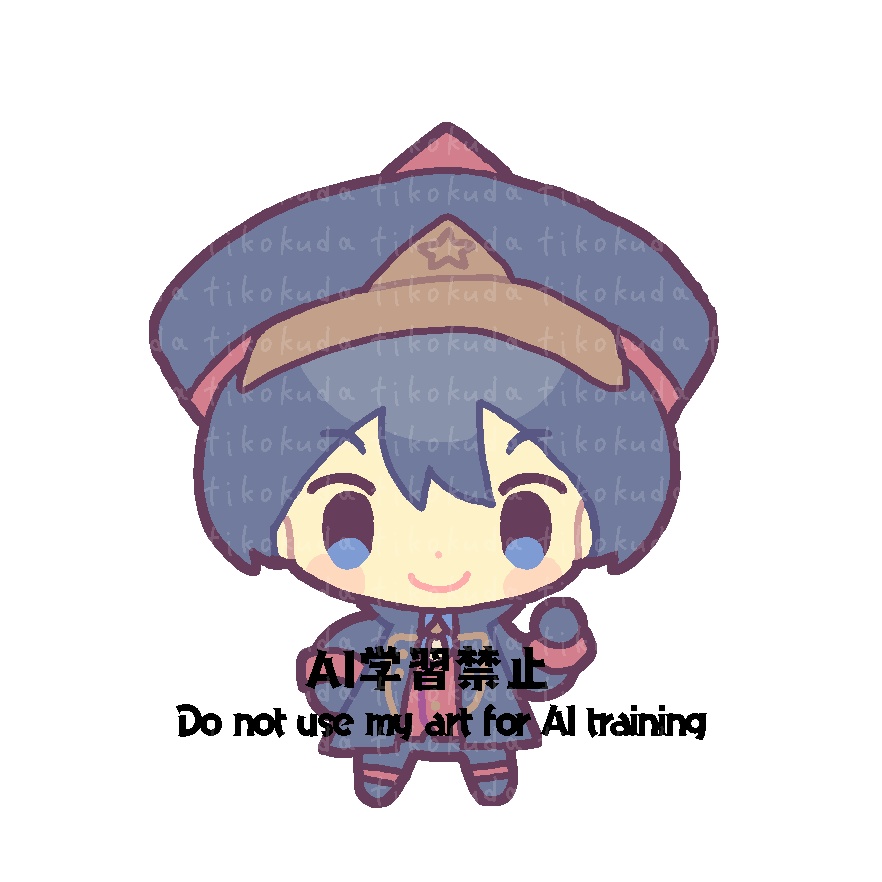 マリ擬ャラステッカー その1