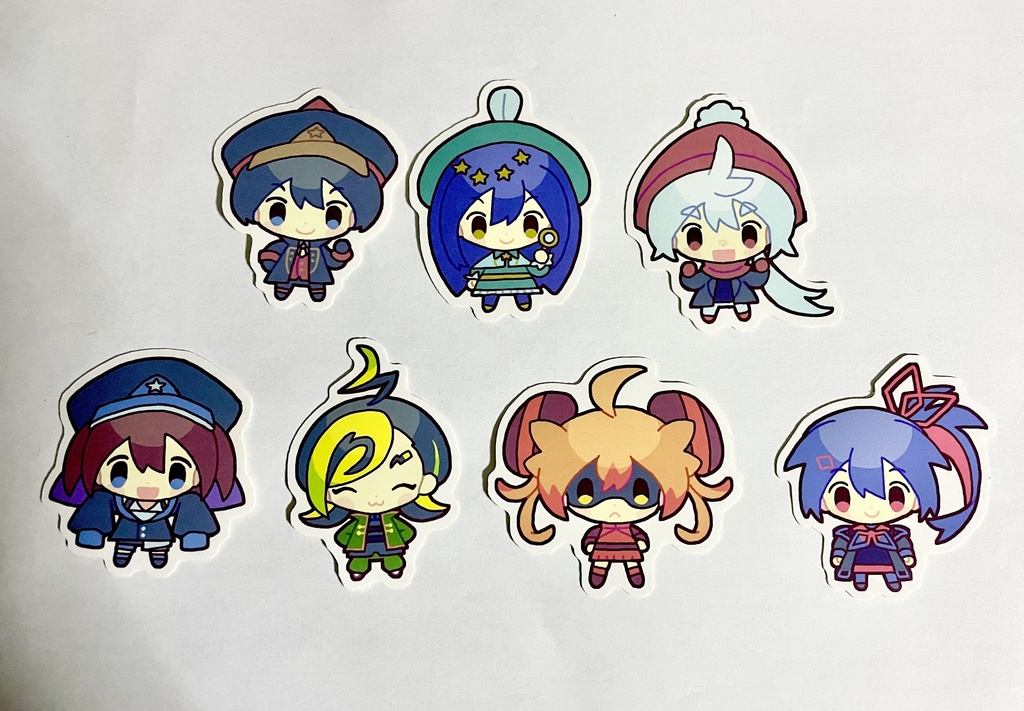 マリ擬ャラステッカー その1