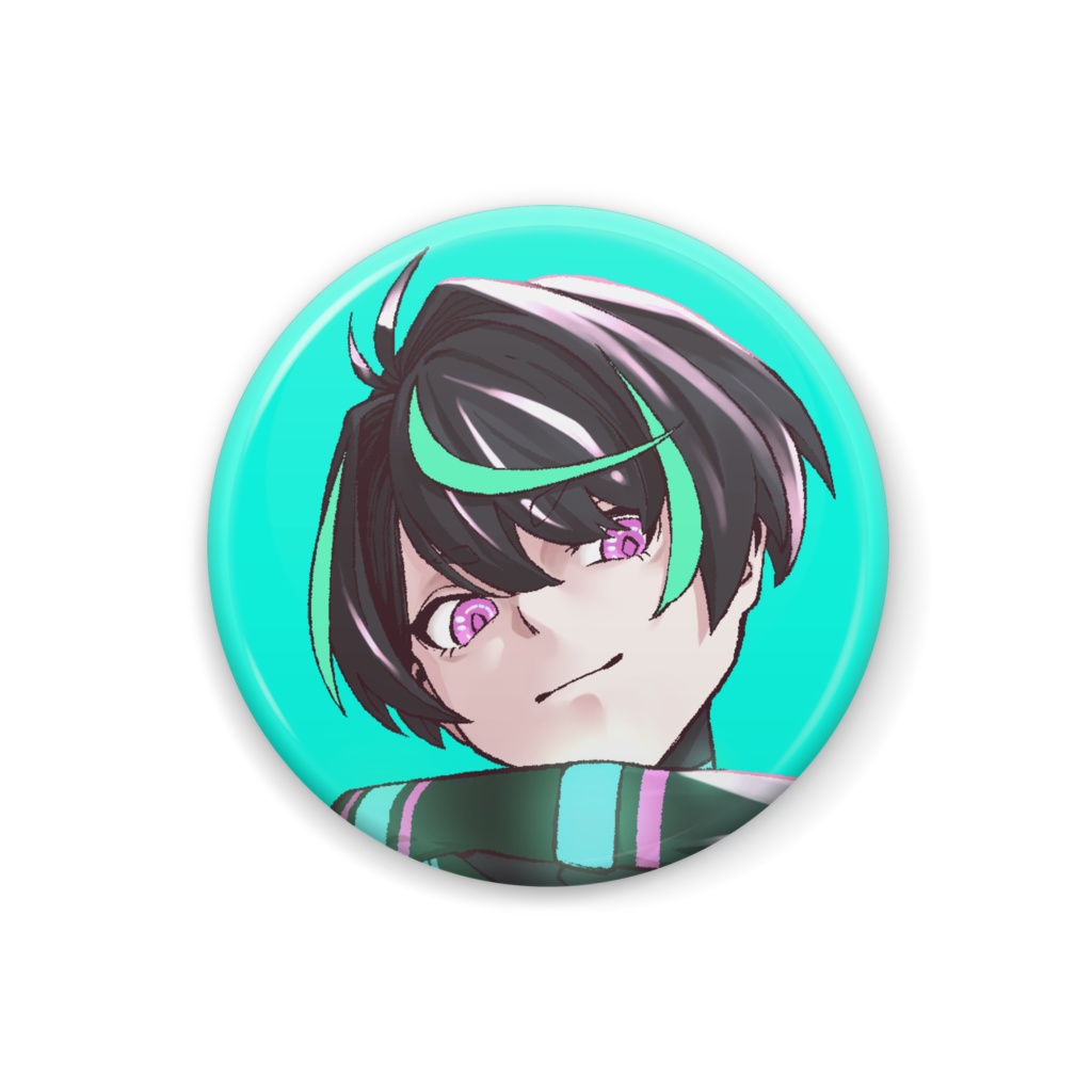 ヘムスライム人間体缶バッジ