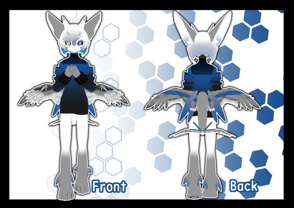 オリジナル3Dモデル 「フラジール」(Fragile)