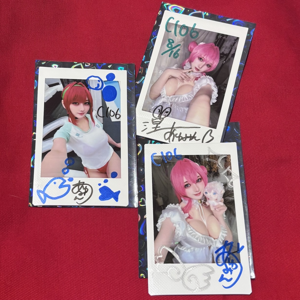 コスプレチェキ3枚セット