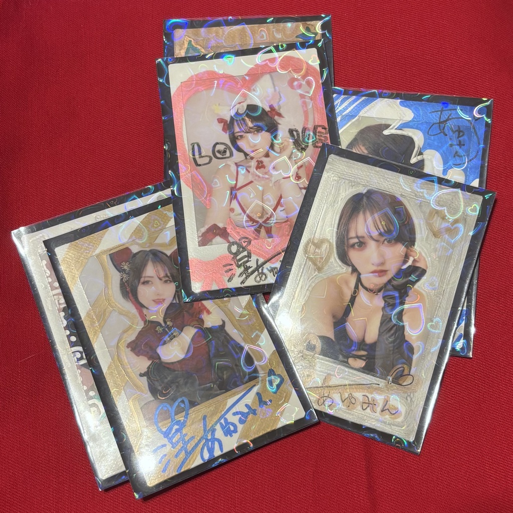 非コスプレ落書きチェキ3枚セット