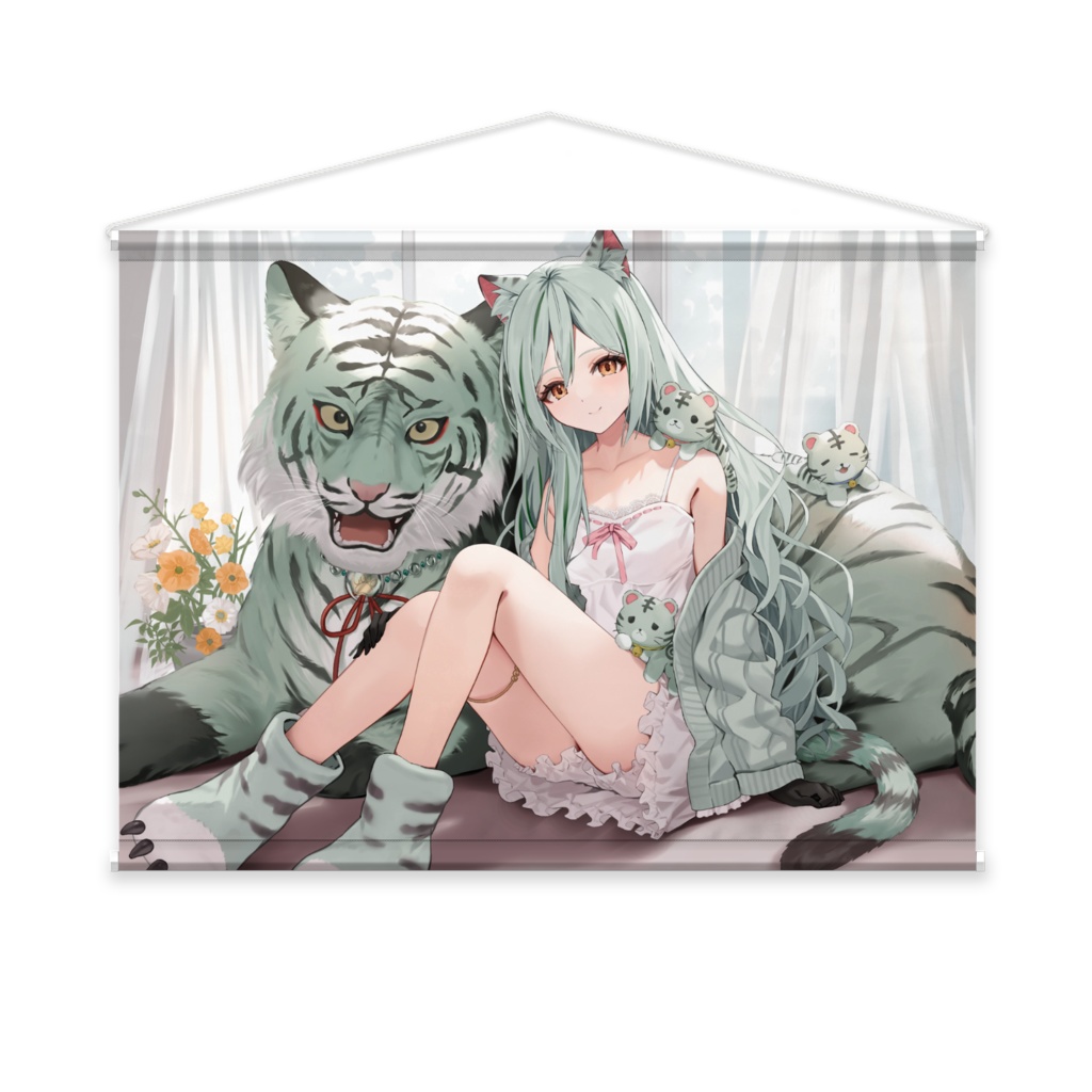 =1周年記念= 〖干支寅のら〗タペストリー