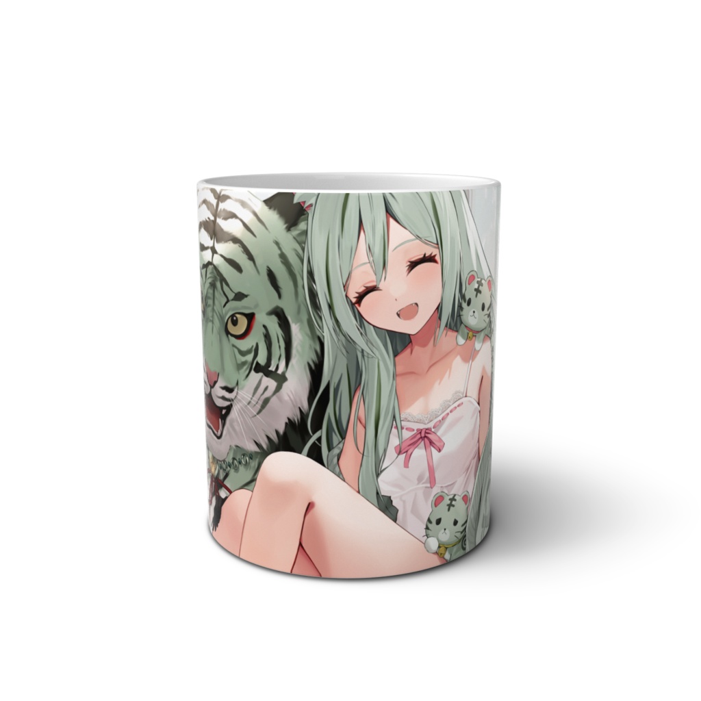 =1周年記念= 〖干支寅のら〗マグカップ