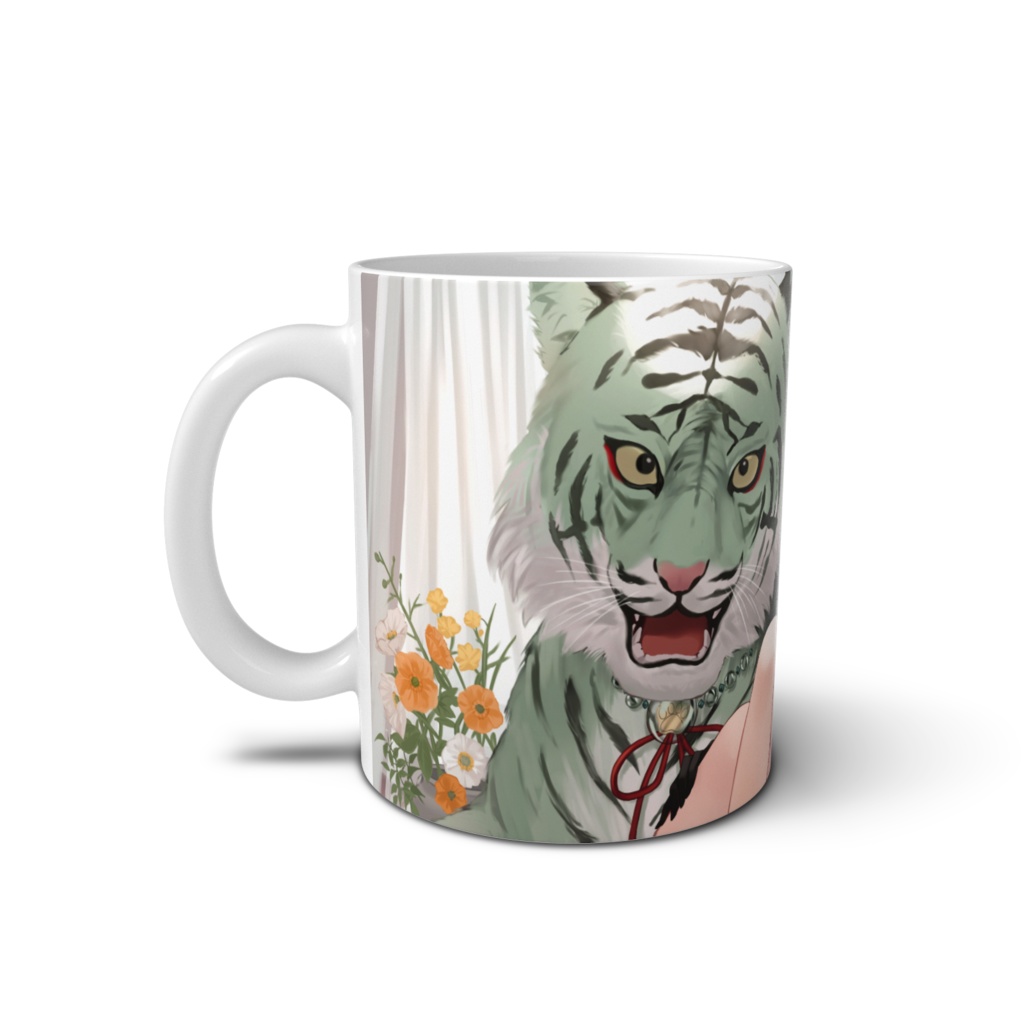 =1周年記念= 〖干支寅のら〗マグカップ